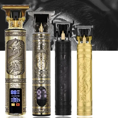 Vintage T9 Cordless Hair Cutting Machine Electric Shaver For Man Hair Clipper Barbe